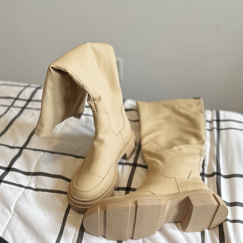 Missguided Shoes Tall Rubber Boots SIZE 41 EU